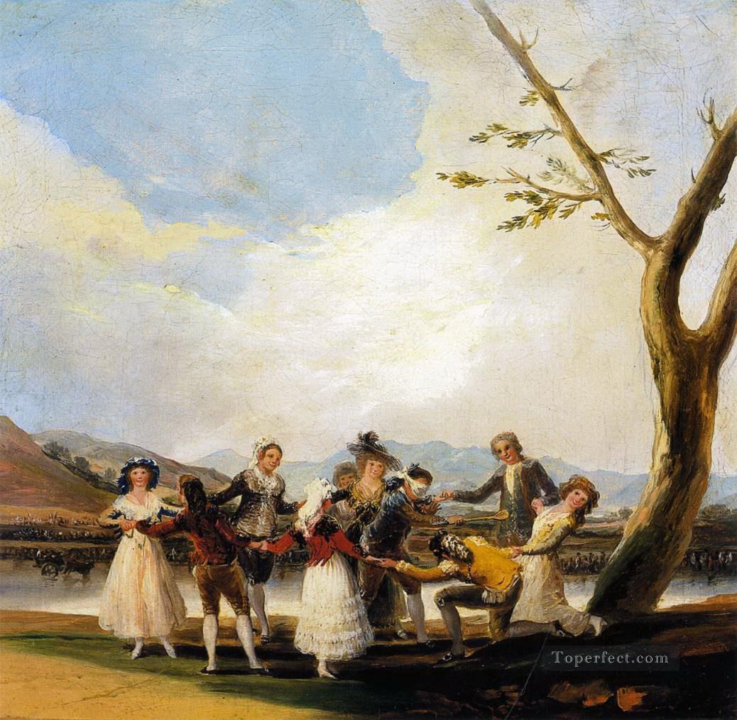 La aficionado al ciego Francisco de Goya Pintura al óleo